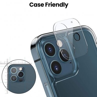 Apsauginis stikliukas kamerai 3D Samsung Galaxy S23 Plus 5G (S916) telefonui 2