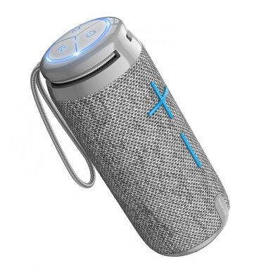 Bluetooth nešiojamas garsiakalbis Borofone BR24 pilkas