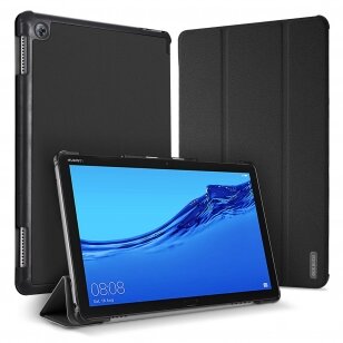 Dėklas Dux Ducis Domo juodas Samsung Galaxy Tab S8 Plus (X800/X806) / Samsung Galaxy Tab S7 FE 2021 (T730/T736B) / Samsung Galaxy TAB S7 Plus 12.4 (T970/T976B)