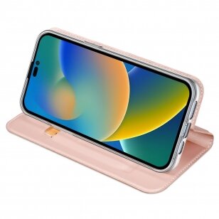 Dėklas Dux Ducis Skin Pro rožinis-auksinis Samsung Galaxy A13 5G (A136) / Samsung Galaxy A04s (A047)