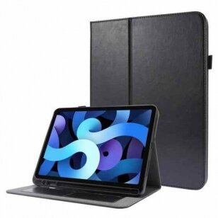 Dėklas Folding Leather juodas Samsung Galaxy Tab A9 8.7 (X115)