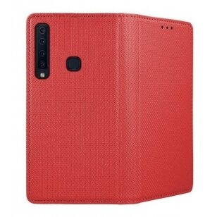 Dėklas Smart Magnet Xiaomi Redmi A1/Redmi A2 raudonas