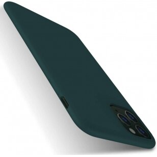 Dėklas X-Level Dynamic Apple iPhone 12/12 Pro tamsiai žalias