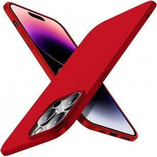 Dėklas X-Level Guardian Apple iPhone 12/12 Pro raudonas