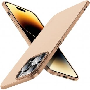 Dėklas X-Level Guardian auksinis Samsung Galaxy A54 5G (A546)