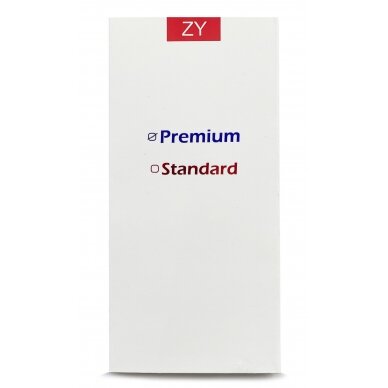 Ekranas Apple iPhone 6 su lietimui jautriu stikliuku juodas ZY Premium