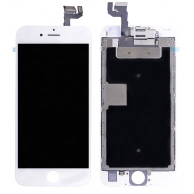 Ekranas Apple iPhone 6S su lietimui jautriu stikliuku baltas Tianma