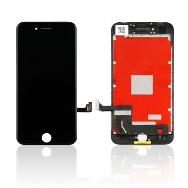 Ekranas Apple iPhone 8/SE 2020 su lietimui jautriu stikliuku juodas Tianma