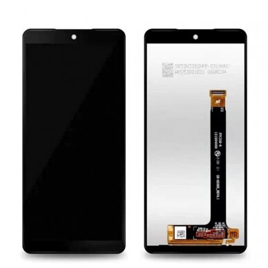 Ekranas Samsung G525 Xcover 5 su lietimui jautriu stikliuku juodas ORG