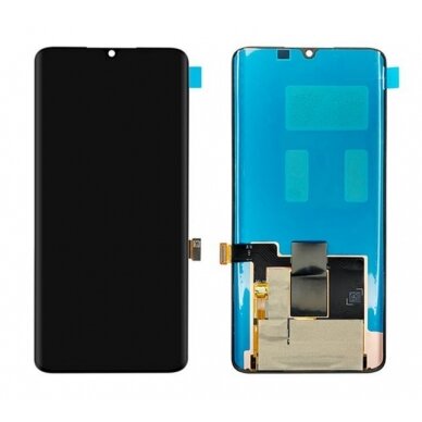Ekranas Xiaomi Mi Note 10/Mi Note 10 Pro/Mi Note 10 Lite su lietimui jautriu stikliuku juodas ORG
