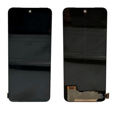 Ekranas Xiaomi Redmi Note 12S su lietimui jautriu stikliuku juodas OLED