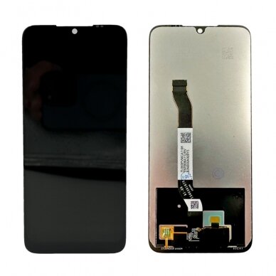 Ekranas Xiaomi Redmi Note 8T su lietimui jautriu stikliuku juodas (Refurbished) ORG