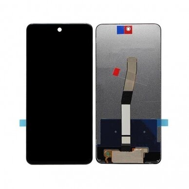 Ekranas Xiaomi Redmi Note 9 Pro/ Note 9S su lietimui jautriu stikliuku juodas (Refurbished) ORG