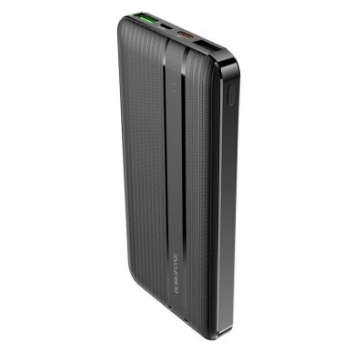 Išorinė baterija Power Bank Borofone BJ9 Type-C PD+Quick Charge 3.0 (3A) 10000mAh juoda