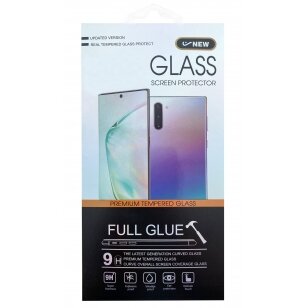 LCD apsauginis stikliukas 5D Cold Carving lenktas juodas Samsung Galaxy A51 (A515) / Samsung Galaxy S20 FE (G780) / Samsung Galaxy M31s (M317)