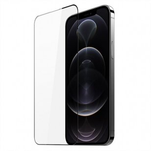 LCD apsauginis stikliukas Dux Ducis Apple iPhone 12 Pro Max juodas