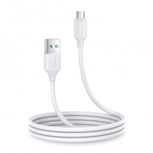 USB kabelis Joyroom S-UM018A9 USB to MicroUSB 2.4A 1.0m baltas