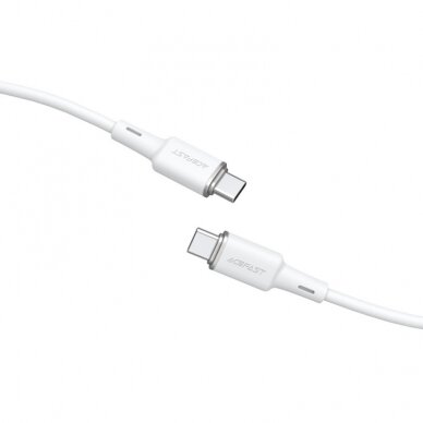 USB kabelis Acefast C2-03 60W USB-C to USB-C 1.2m baltas 1