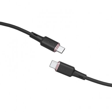 USB kabelis Acefast C2-03 60W USB-C to USB-C 1.2m juodas 1