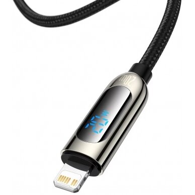 USB kabelis Baseus Display PD20W Type-C to Lightning 1.0m juodas CATLSK-01 1