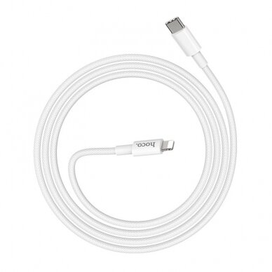 USB kabelis Hoco X56 PD Type-C į Lightning 1.0m baltas 2
