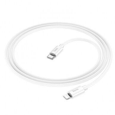 USB kabelis Hoco X87 PD20W Type-C to Lightning 1.0m baltas 3