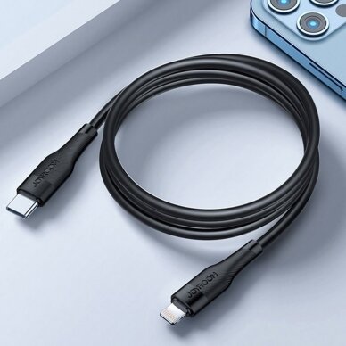 USB kabelis Joyroom S-1224M3 Type-C to Lightning 20W 1.2m juodas 1
