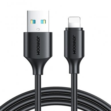 USB kabelis Joyroom S-UL012A9 USB to Lightning 2.4A 1.0m juodas
